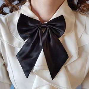 Black Bowtie Ribbon